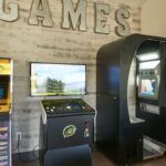 Apartment clubhouse with arcade games - Elements at Prairie Center