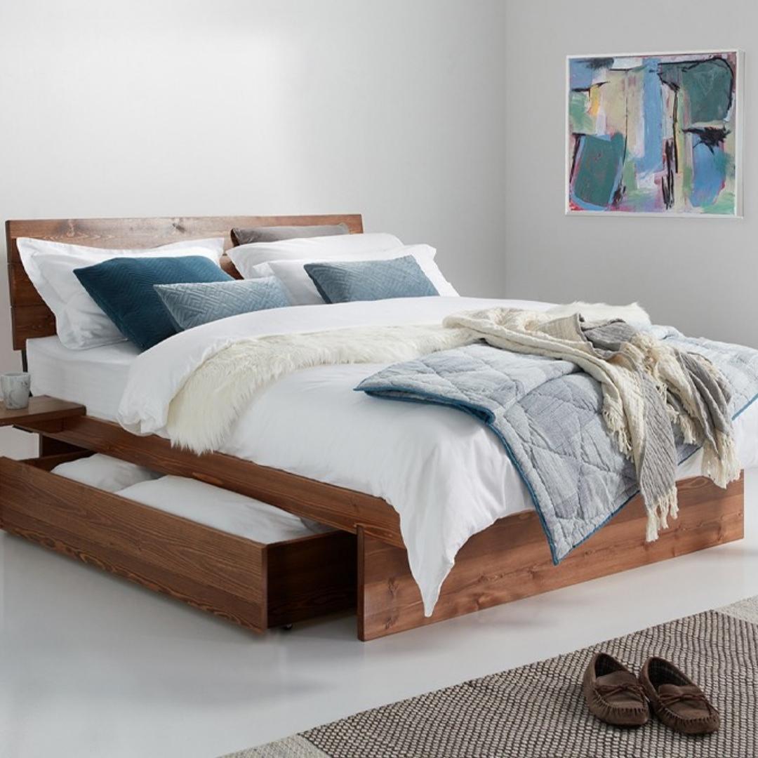 image of bed storage