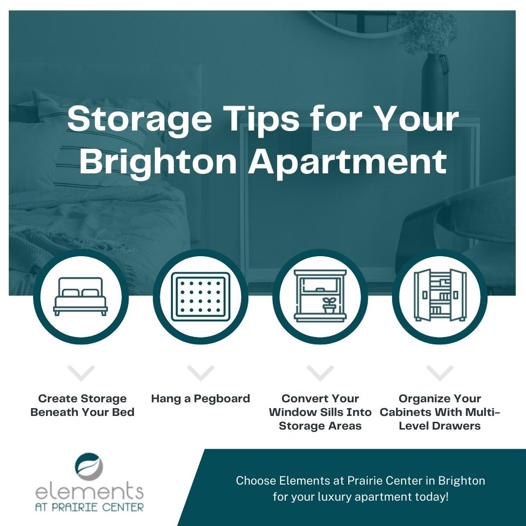 infographic about storage tips