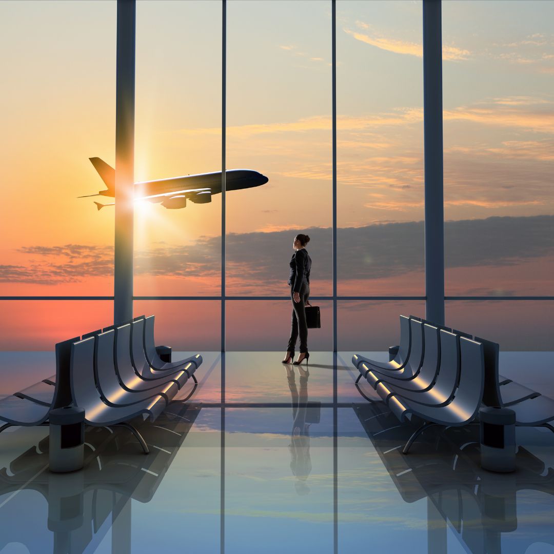 planes taking off