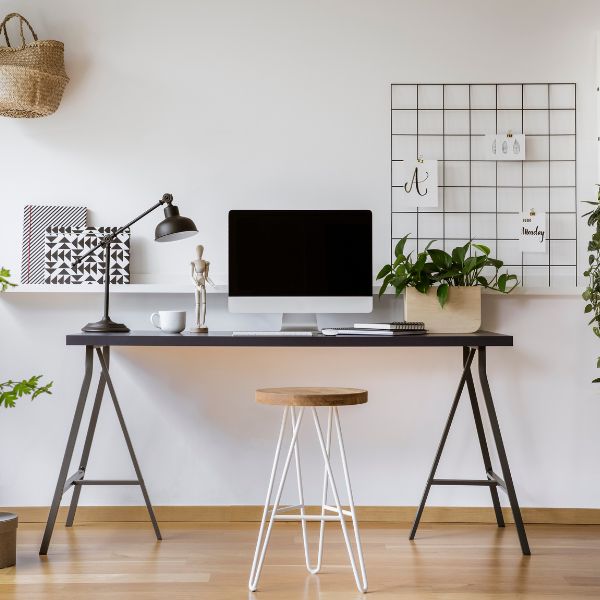 A home office