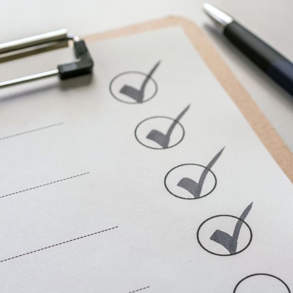 A checklist