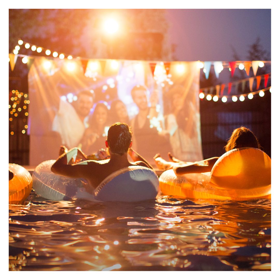 outdoor movie night
