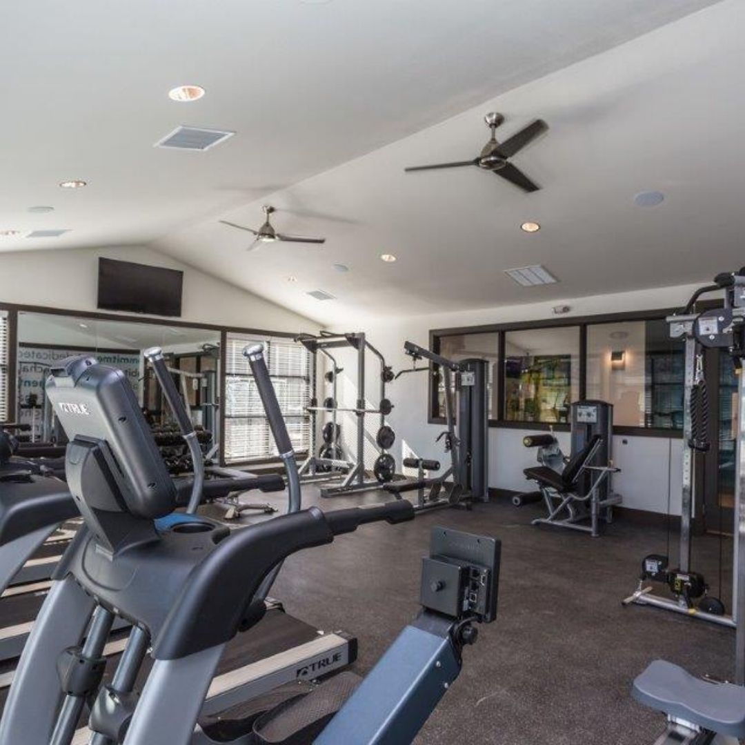 apartment gym space